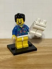 Lego Minifigures Series 16 - Where Are My Pants Guy (71004) COMPLETE w/ Instruc.
