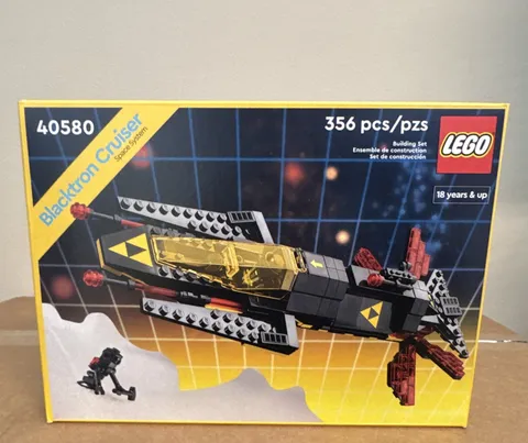 LEGO Blacktron Cruiser 40580 Space Space System Complete Set 356pcs Age 18+