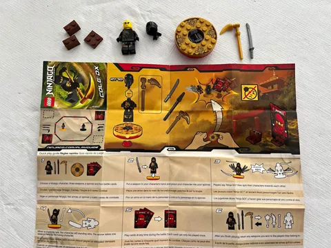 LEGO NINJAGO Cole DX Minifigure njo037 Spinjitzu Spinner Set 2170