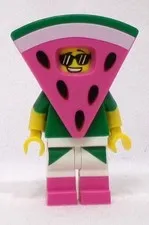 LEGO The Lego Movie 2 Minifigure Series Watermelon Dude Minifigure