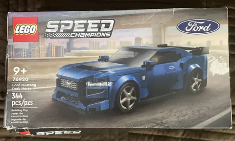 LEGO Speed Champions 76920 Ford Mustang Dark Horse Blue Sports Car