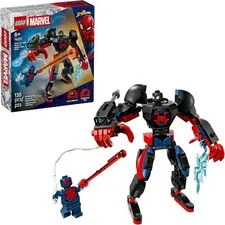 LEGO Marvel: 135pc MILES MORALES MECH vs. SPIDER-MAN 2099 Building Set #76337