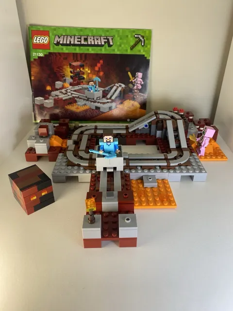 LEGO Minecraft The Nether Railway Set 21130