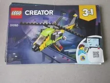 Lego Building Instructions Instruction Creator 31092 Helicopter