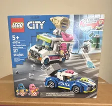 LEGO Ice Cream Truck Police Chase 60314 CITY Police Complete Set 317pcs Age 5+