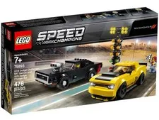 LEGO SPEED CHAMPIONS: 2018 Dodge Challenger SRT Demon and 1970 Dodge Charger R/T
