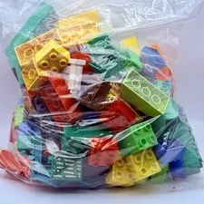 Lego Duplo SUPER Brick Sale - Lot of 40+ blocks - Includes Base Plate!