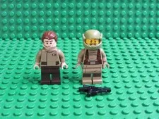 Lot of 2 LEGO Star Wars Resistance Trooper Officer Minifigs 75140 75131 BB44