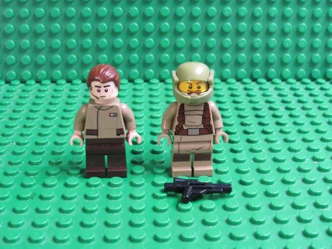 Lot of 2 LEGO Star Wars Resistance Trooper Officer Minifigs 75140 75131 BB44