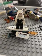 LEGO Gwen Stacy Ghost Spider Minifigure W/Hoverboard