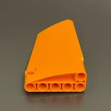 Lego 64392 Panel Orange Replacement Add-on Part Piece