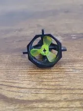 LEGO Propeller Boat Neon Yellow Black Casing 2x2 Connector Plate Underwater