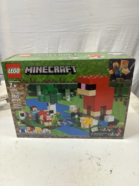 LEGO Minecraft: The Wool Farm (21153) New Sealed