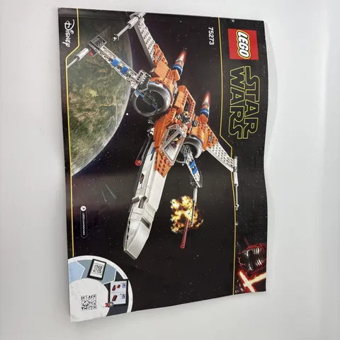 LEGO 75273 Star Wars Poe Dameron’s X-wing Fighter Manual - Instruction Book
