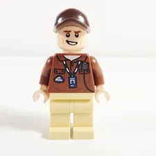 Lego Park Worker Minifigure Jurassic World 75941 jw065