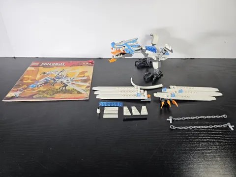 LEGO NINJAGO: Ice Dragon Attack (2260) Incomplete AS IS w/Manual SEE PICS