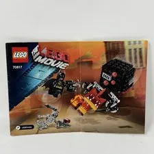 LEGO Movie 70817 Batman & Super Angry Kitty Attack - Instructions Manual ONLY