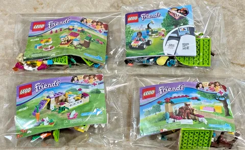 Lego Friends Lot: 41087, 41088, 41089, 41442