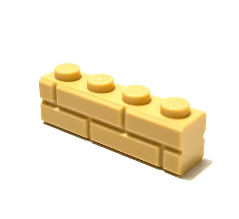 LEGO Parts & Pieces: Profile Brick 1x4 - Brick Yellow 6232136✨Brand New! 25 Pcs.