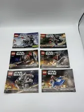 LEGO Star Wars Instruction Manual Lot 75161 75196 75193 75194 75075