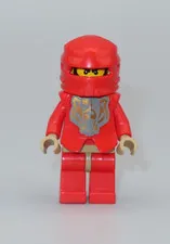 LEGO Castle Santis Bear armor red Knights Kingdom minifigure 8801 8877 8873