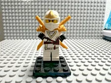 LEGO Ninjago Minifigure - Zane ZX W/Shoulder Armor - NJO0031 Rise of the Snakes