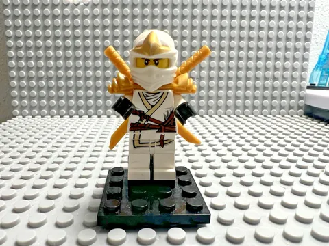 LEGO Ninjago Minifigure - Zane ZX W/Shoulder Armor - NJO0031 Rise of the Snakes