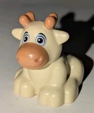 Lego Duplo Baby Sven Frozen Tan Reindeer Sitting Minifigure Figure Animal HTF