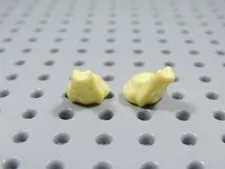LEGO Lot of 2 Pastel Cool Yellow Tree Frogs Frog Animal Minifig BT