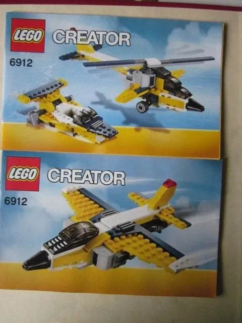 Lego Building Instructions Instruction Creator 6912 Two Pieces, 2 Parts