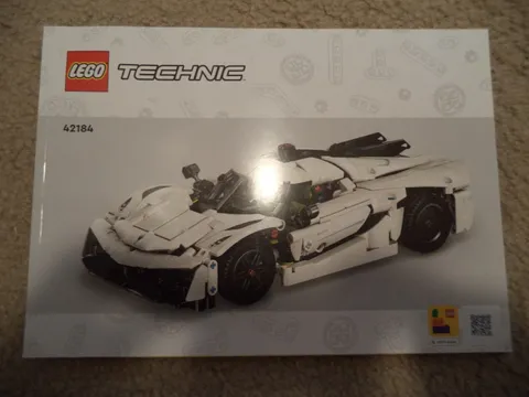 LEGO Technic Instruction Manual 42184 Koenigsegg Jesko Absolut White Hypercar