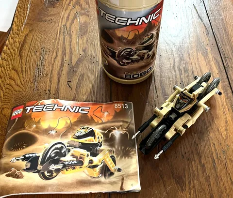 Lego Technic Robo Riders Dust 8513 Complete W/ Canister & Instructions 