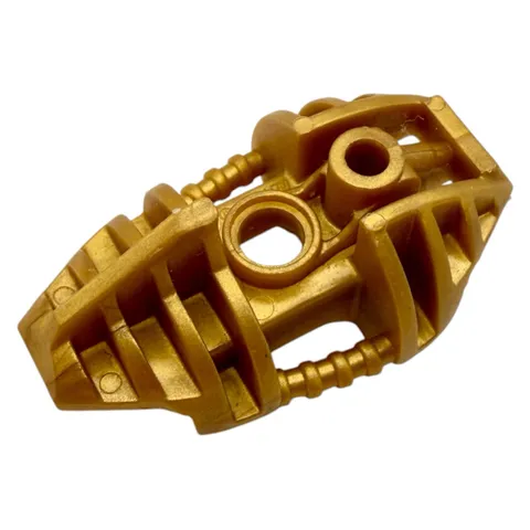LEGO Bionicle Piraka Leg Upper Section Cover 53566 [Pearl Gold] from Brutaka Set