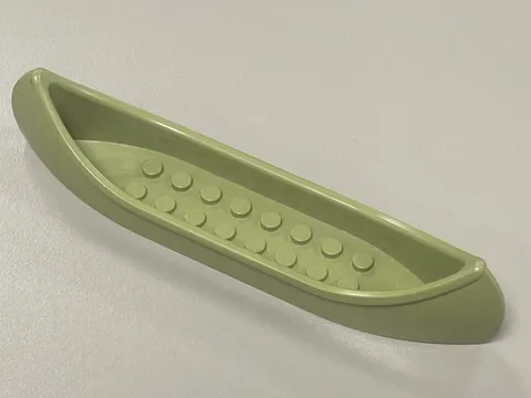 LEGO Olive Green Boat Canoe Ref 6021 Set 70623