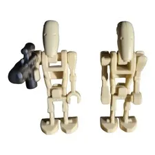 Lego Star Wars  Minifigure Battle Droid  Sw0001a Lot Of 2 75372 brand new