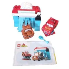 LEGO Duplo 10996 Pixar CARS Lightning McQueen Mater Car Wash Fun - INCOMPLETE