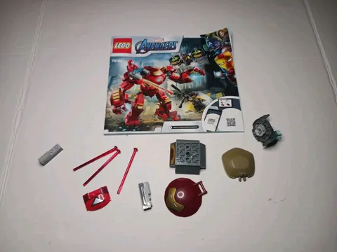 Lego 76164 Marvel Avengers Instruction Manual ONLY + some Key Pieces. Incomplete
