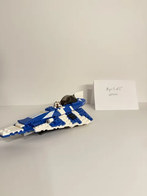LEGO Star Wars 8093 Plo Koon’s Jedi Starfighter 2010 w/ R7-D4 Clone Wars