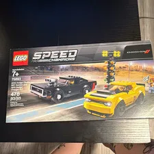 LEGO Speed Champions 75893 Dodge Demon 2018 & Charger R/T 1970 (478 pcs)