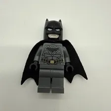 LEGO Minifigure Batman - Dark Bluish Gray Suit | sh0218