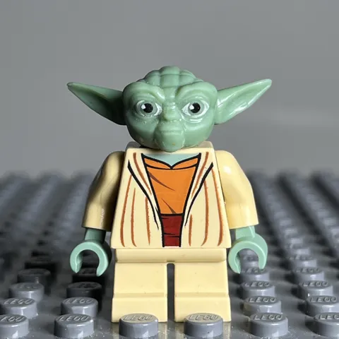 Lego Star Wars Clone Wars sw0219 Yoda Minifigure 8018 7964 - 3D