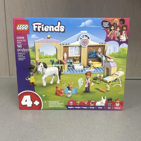 New LEGO Friends Animal Vet Clinic Building Toy for Girls & Boys 4+ 141 Pcs