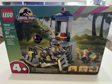Brand New Sealed Lego 76957 Jurassic Park Velociraptor Escape (Retired) 🦕🦖