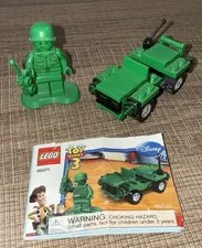 Lego 30071 Toy Story: Army Jeep 100% Complete EUC!!