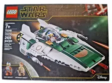 LEGO Star Wars: Resistance A-Wing Starfighter (75248) New Sealed In Box RETIRED