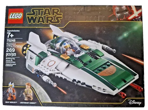 LEGO Star Wars: Resistance A-Wing Starfighter (75248) New Sealed In Box RETIRED