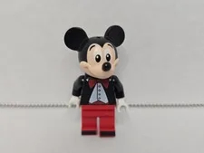 Vintage  Minifigure Mickey Mouse Tuxedo Jacket dis057 Disney 40478