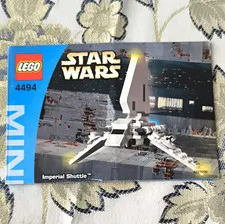 LEGO instructions Star Wars 4494 Imperial Shuttle booklet DE/EN/FR/PT/ES 2004