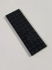 LEGO Parts ● Black Plate 4 x 12 ● # 3029 ● QTY 1