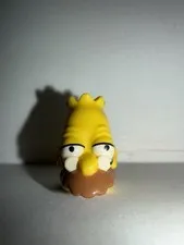LEGO Simpsons Grandpa Minifigure Head Piece Only